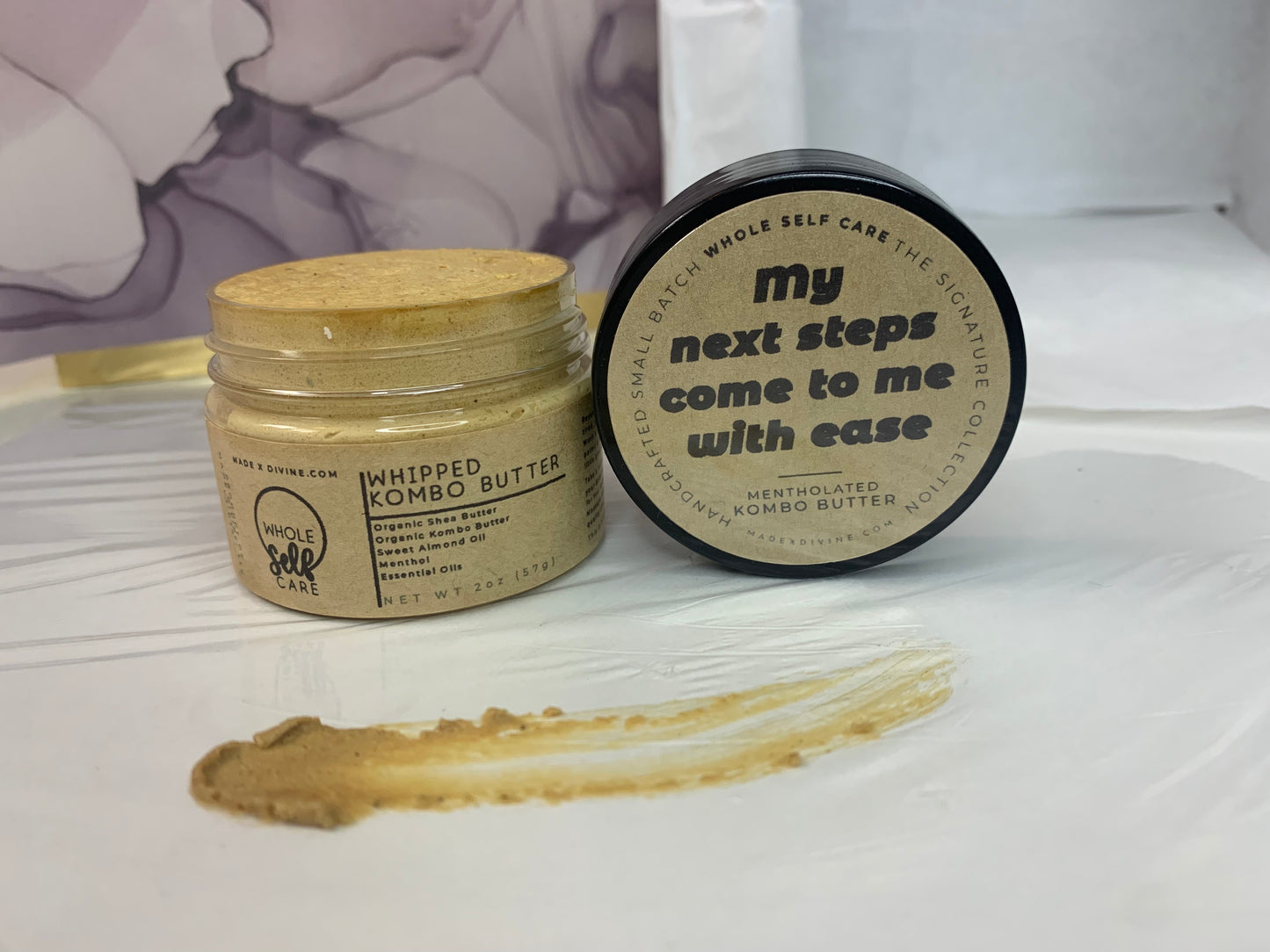 2oz Whipped Kombo Butter Foot Balm