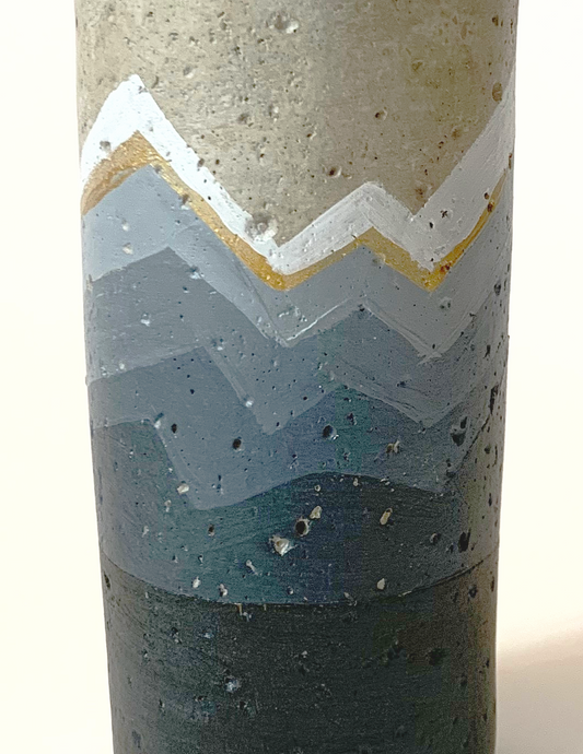 Upcycled Concrete Vase