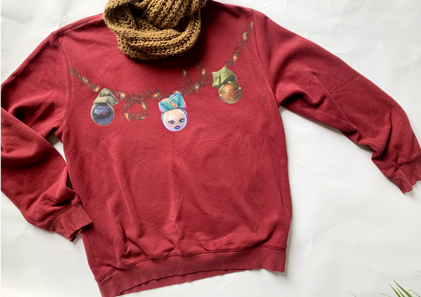 Upcycled SISmas Sweatshirts
