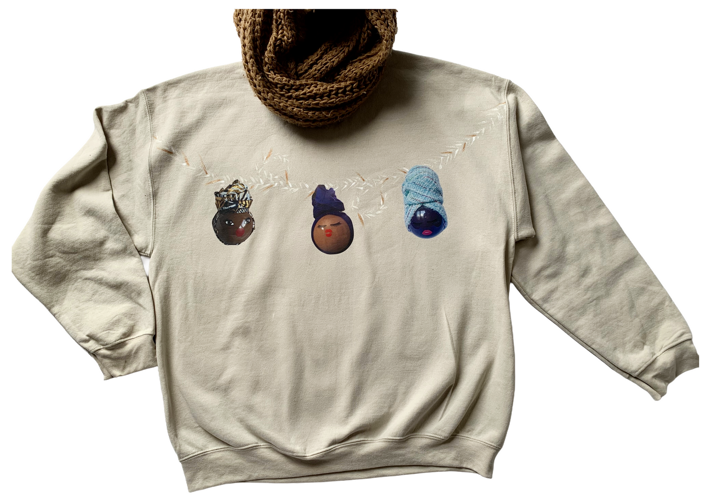 Upcycled SISmas Sweatshirts