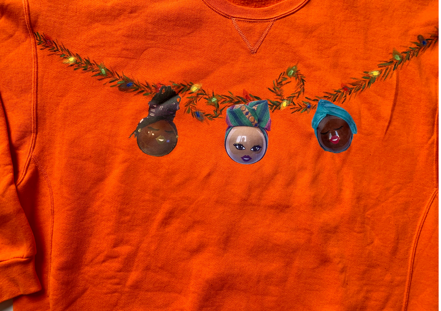 Upcycled SISmas Sweatshirts