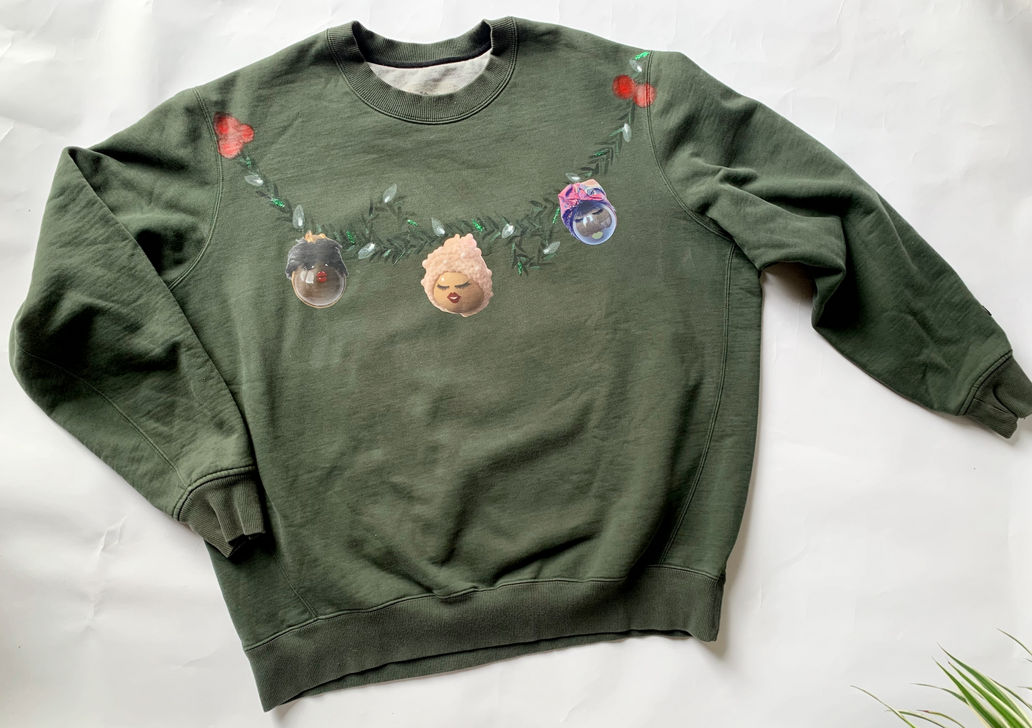 Upcycled SISmas Sweatshirts